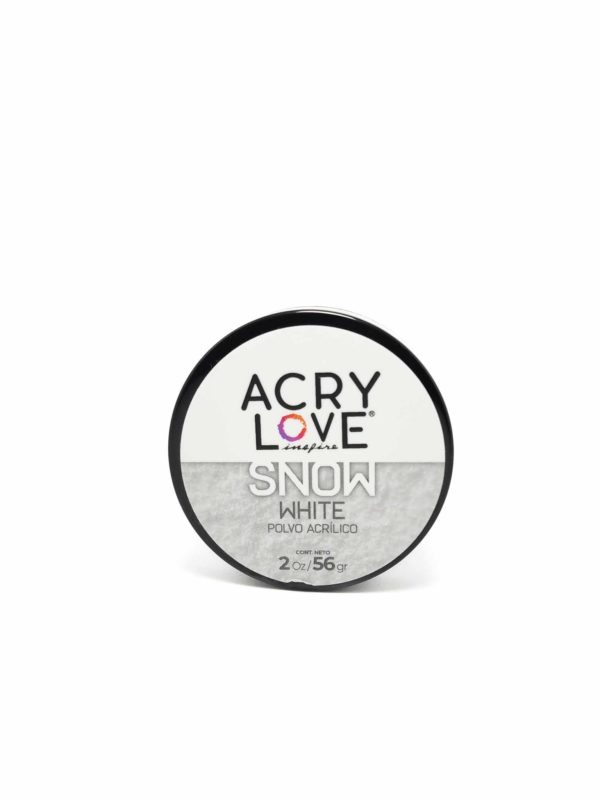 Polvo Acrilico | Acrilove Snow White- 2 onz