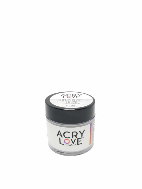 Polvo Acrilico | Acrilove Snow White- 1 onz