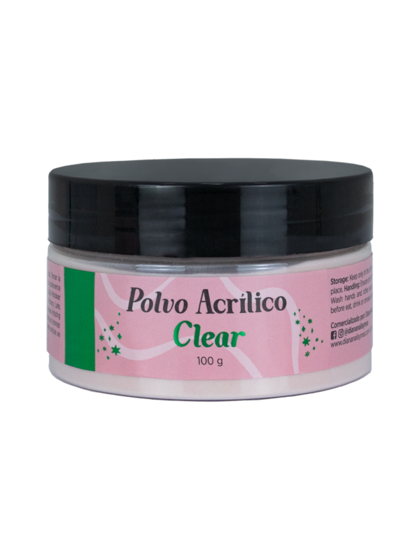 POLVO ACRÍLICO   | Polvo acrílico clear 100g