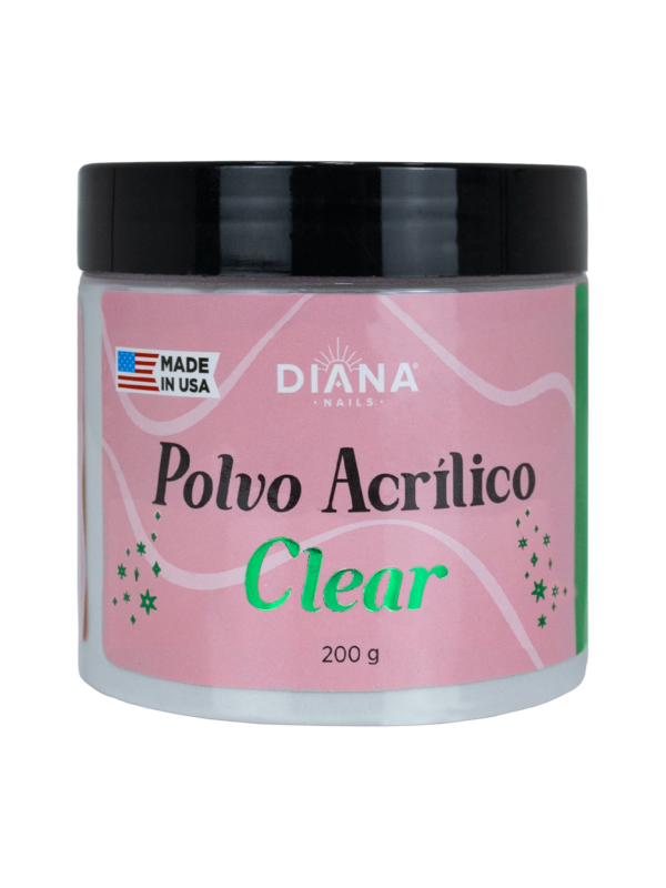 POLVO ACRÍLICO   | Polvo acrílico clear 200g