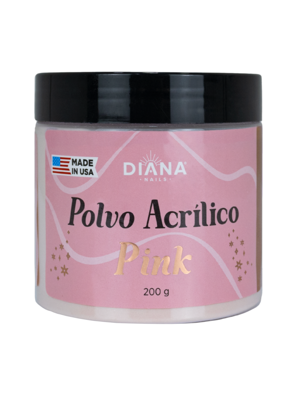 POLVO ACRÍLICO   | Polvo acrílico pink 200g