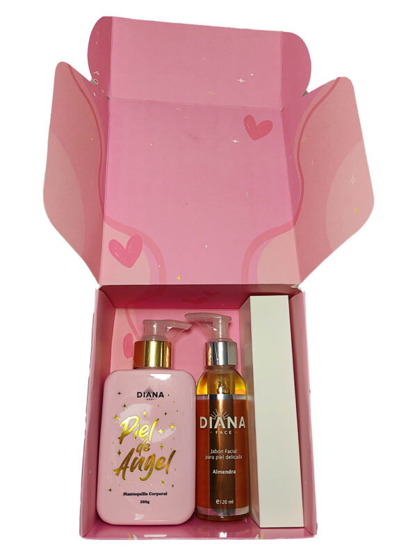 KIT DE REGALO | Kit mantequilla corporal piel de ángel + jabón de almendras