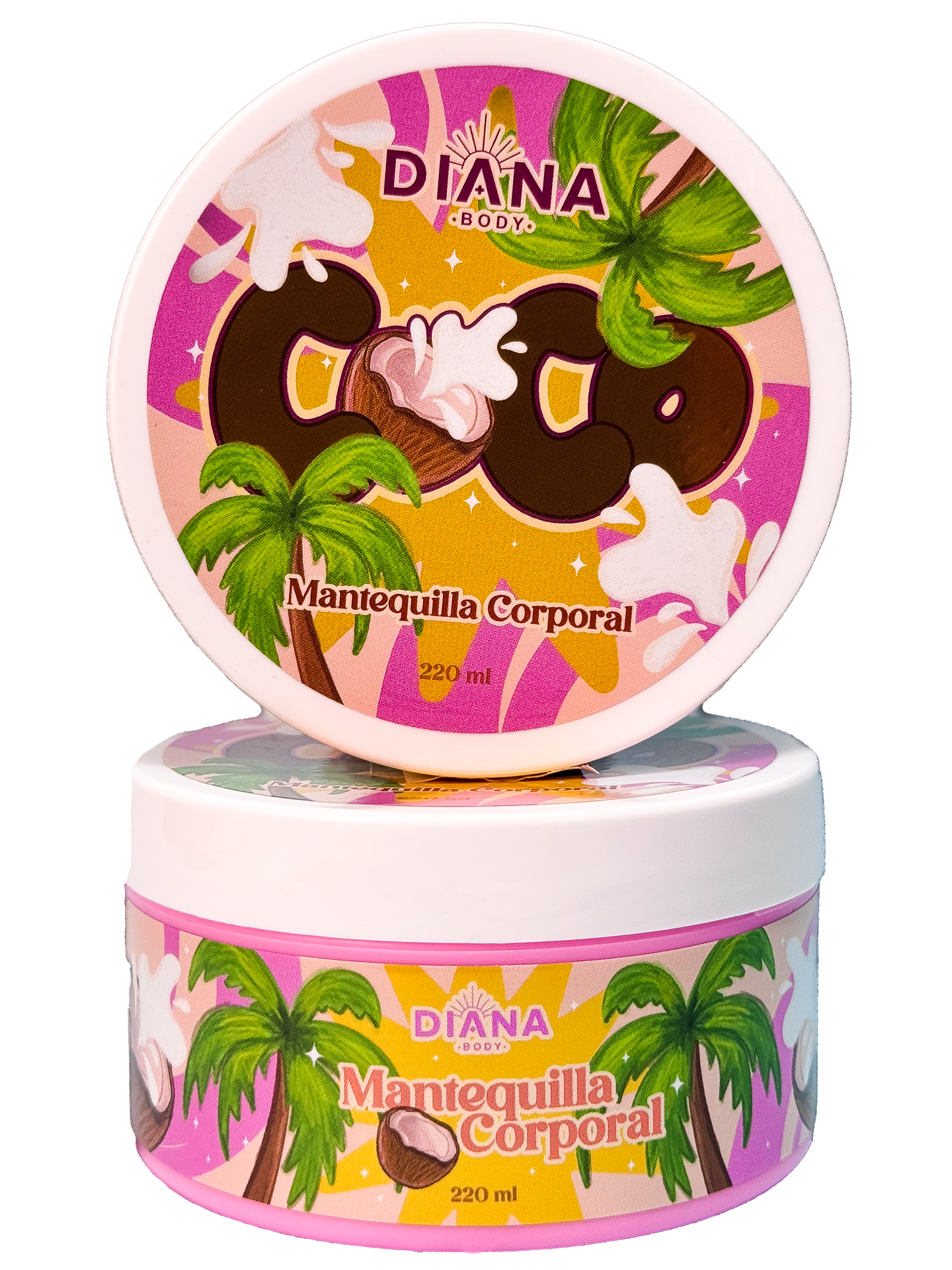 MANTEQUILLA CORPORAL| Mantequilla corporal de coco 220 ml
