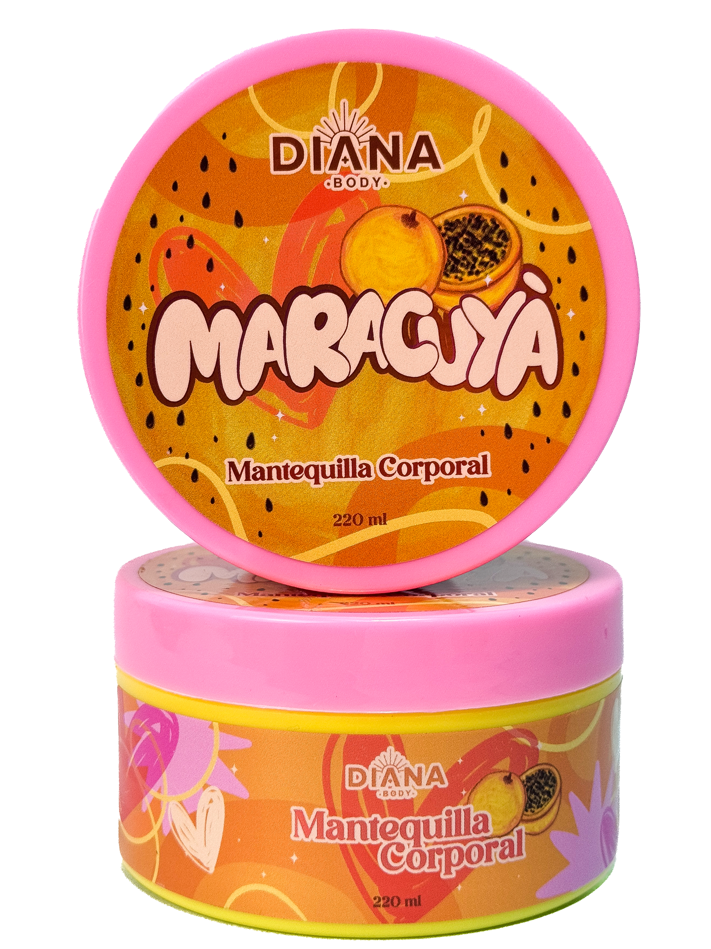 MANTEQUILLA CORPORAL| Mantequilla corporal de maracuyá 220 ml